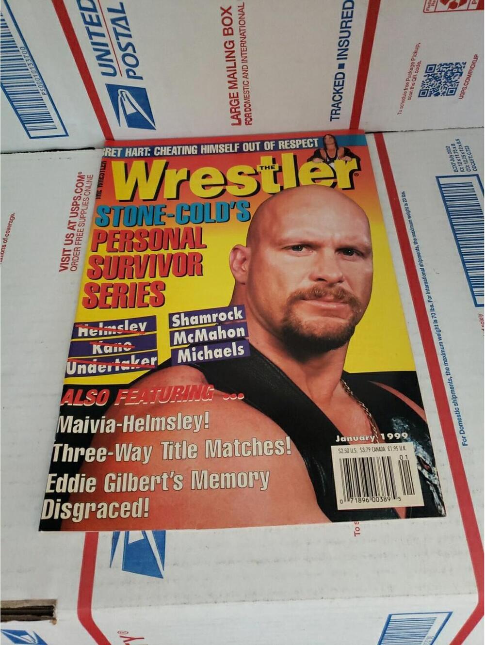 The Wrestler Magazine January 1999 Stone Cold's Personal Survivor Series Cb51